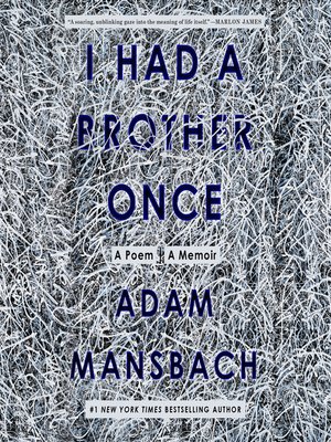 I Had a Brother Once - Audiobook